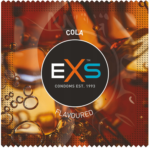 Презервативи EXS Cola - ароматизовані